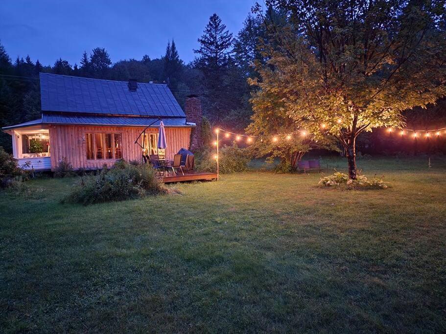 Chalets Nabu La Sacacomie - Riviere - Billard Saint-Alexis-des-Monts Kültér fotó